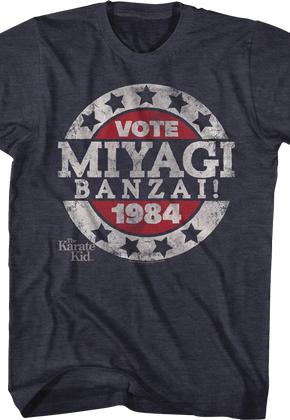 Vote Miyagi Karate Kid T-Shirt