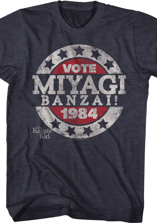 Vote Miyagi Karate Kid T-Shirt - main product image