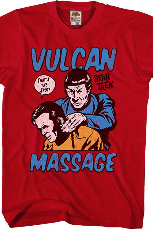 Vulcan Massage Star Trek T Shirt