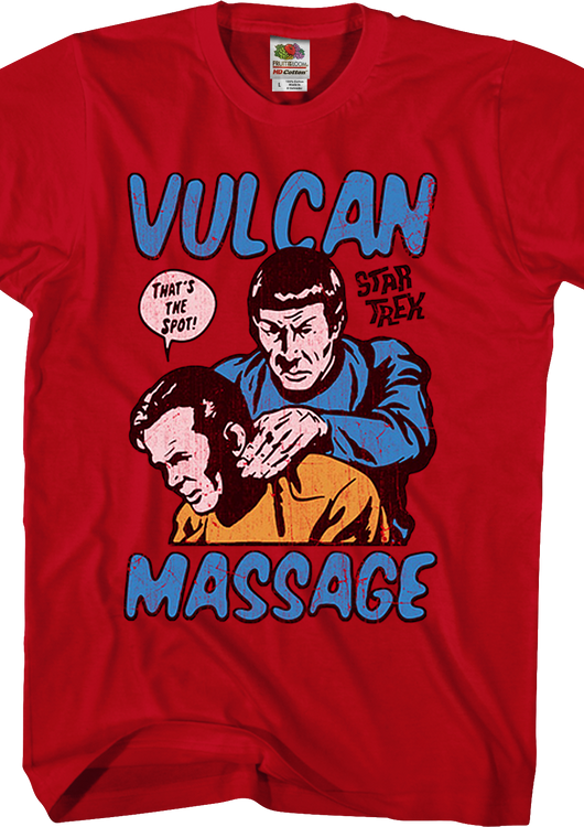 Vulcan Massage Star Trek T-Shirt - main product image