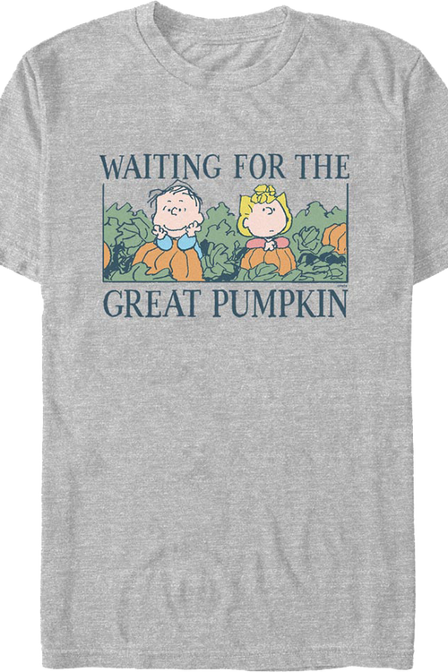Waiting For The Great Pumpkin Peanuts T-Shirtmain product image