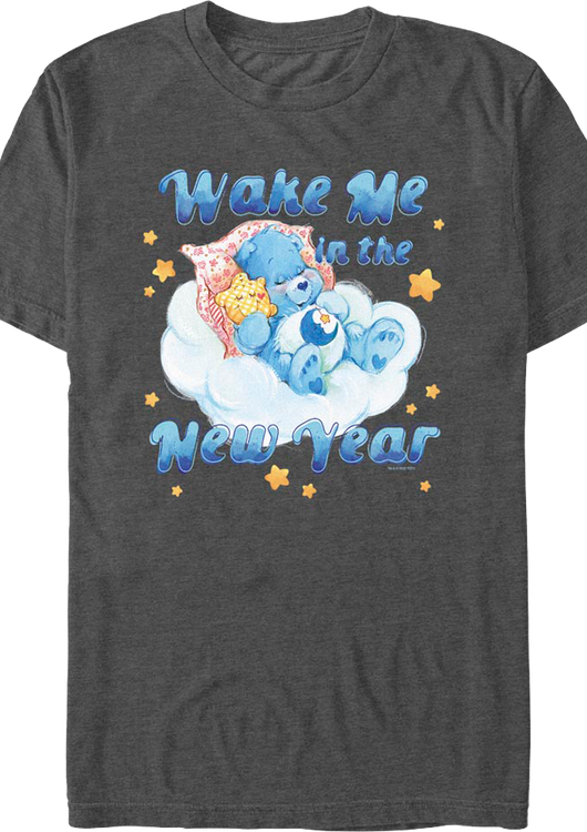 Wake Me in the New Year Care Bears T-Shirt - main product image