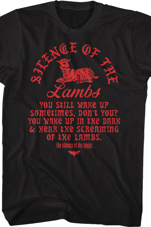 Wake Up in the Dark Silence of the Lambs T-Shirtmain product image