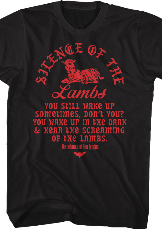 Wake Up in the Dark Silence of the Lambs T-Shirt - main product image