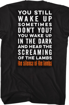 Hear the Screaming Silence of the Lambs T-Shirt