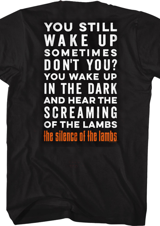 Hear the Screaming Silence of the Lambs T-Shirt - main product image