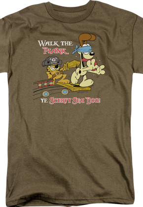 Walk The Plank Garfield T-Shirt