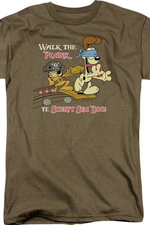 Walk The Plank Garfield T-Shirtmain product image