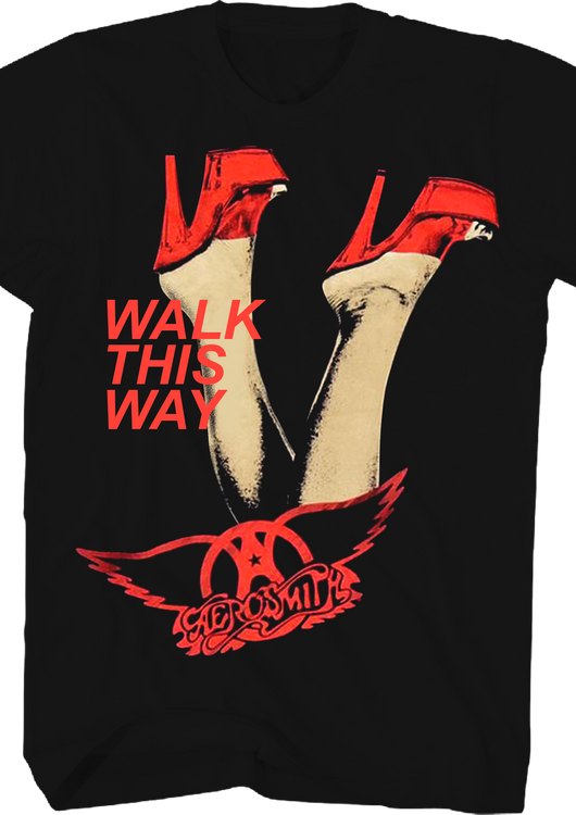 Walk This Way Aerosmith T-Shirt - main product image