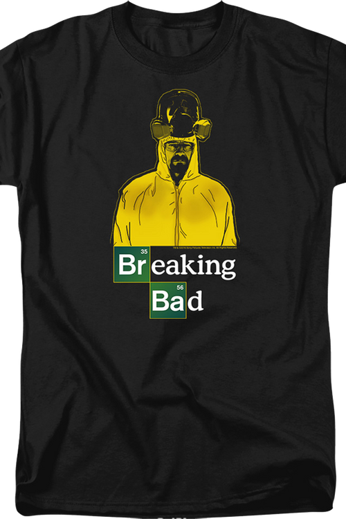 Walter White Hazmat Suit Breaking Bad T-Shirt - main product image