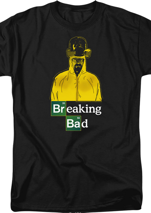 Walter White Hazmat Suit Breaking Bad T-Shirt - main product image
