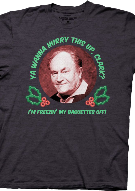 Wanna Hurry This Up Clark Christmas Vacation T-Shirt - main product image