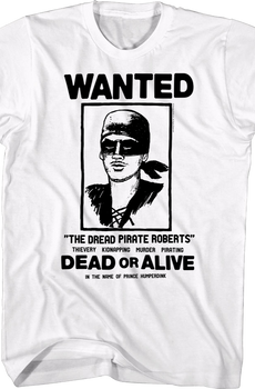 Wanted Poster Princess Bride T-Shirt
