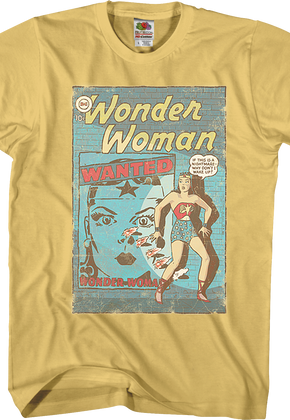 Wanted Wonder Woman T-Shirt