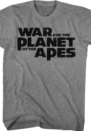 War For The Planet Of The Apes T-Shirt