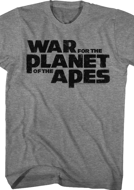 War For The Planet Of The Apes T-Shirt - main product image