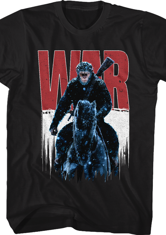 War Planet Of The Apes T-Shirt - main product image