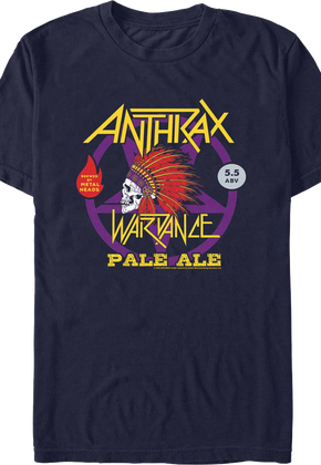 Wardance Pale Ale Anthrax T-Shirt