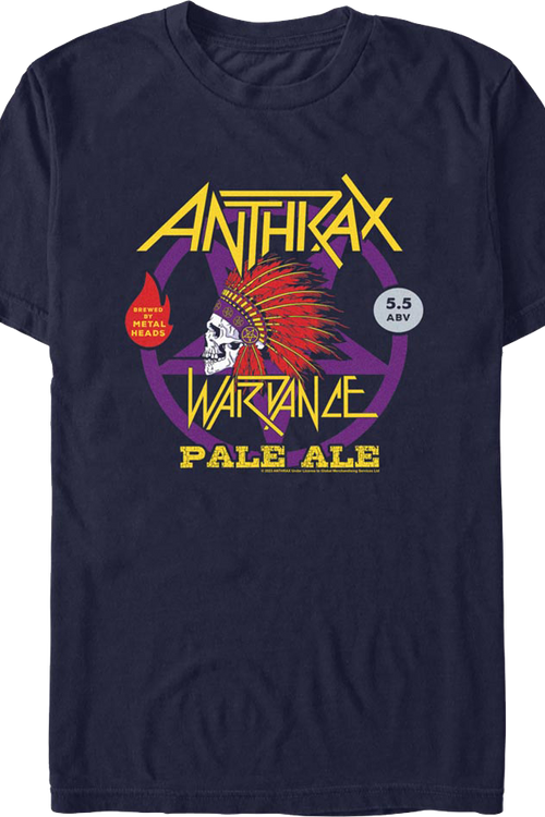 Wardance Pale Ale Anthrax T-Shirtmain product image