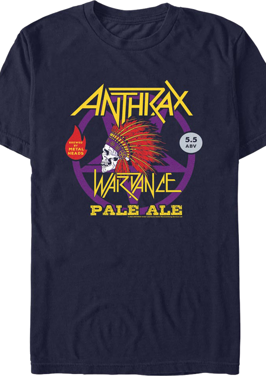 Wardance Pale Ale Anthrax T-Shirt - main product image