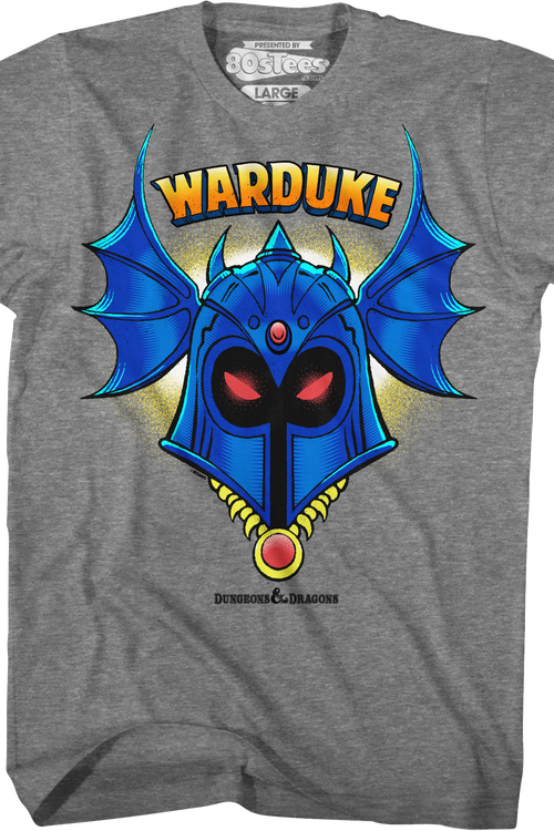 Warduke Helmet Dungeons & Dragons T-Shirtmain product image