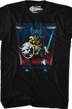 Warduke The Evil Fighter Dungeons & Dragons T-Shirt