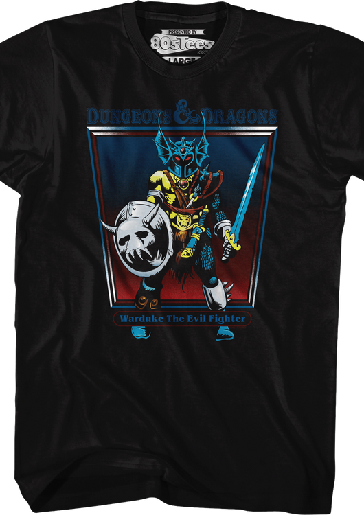Warduke The Evil Fighter Dungeons & Dragons T-Shirt - main product image