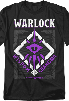 Warlock Logo Dungeons & Dragons T-Shirt