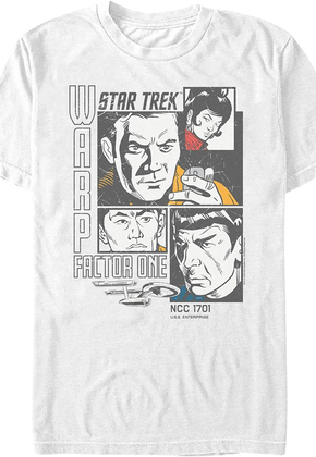 Warp Factor One Star Trek T-Shirt