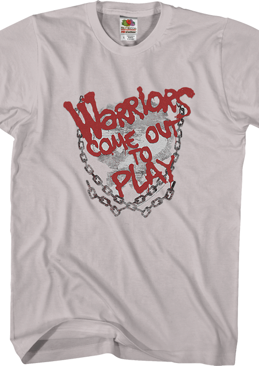 Warriors Come Out To Play T-Shirt - main product image