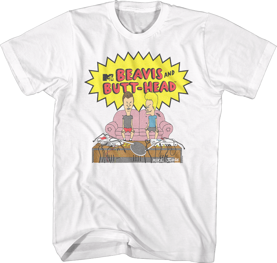 BEAVIS AND BUTTHEAD NERDY BY NATURE Tシャツ BEAVIS AND BUTTHEAD NERDY BY NATURE Tシャツ