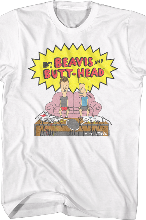 Watching TV Beavis And Butt-Head T-Shirtmain product image