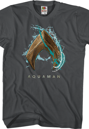Water Logo Aquaman T-Shirt