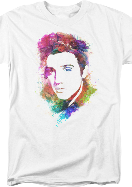 Watercolor Elvis Presley T-Shirt - main product image