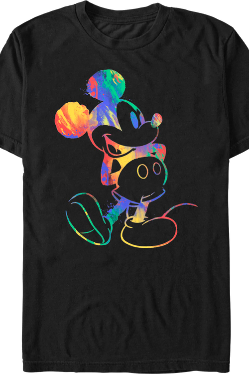 Watercolor Mickey Mouse Disney T-Shirtmain product image