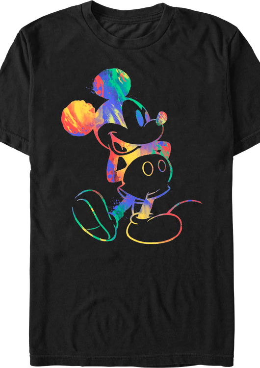 Watercolor Mickey Mouse Disney T-Shirt - main product image