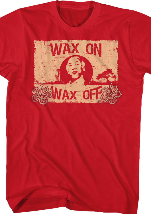 Wax On Wax Off Karate Kid Shirt - main product image