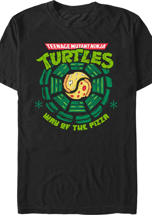 Way Of The Pizza Teenage Mutant Ninja Turtles T-Shirt - main product image