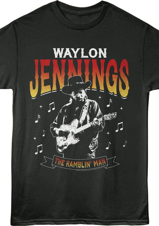 The Ramblin' Man Waylon Jennings T-Shirt - main product image