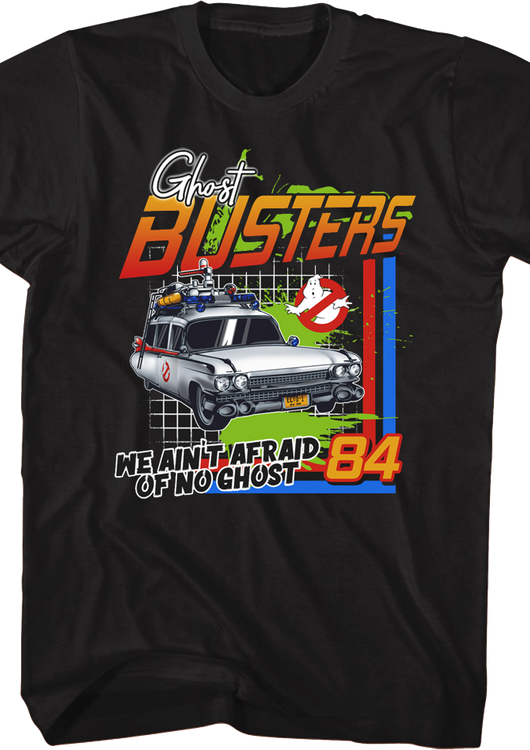 We Ain't Afraid Ghostbusters T-Shirt - main product image