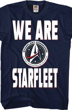 We Are Starfleet Star Trek T-Shirt
