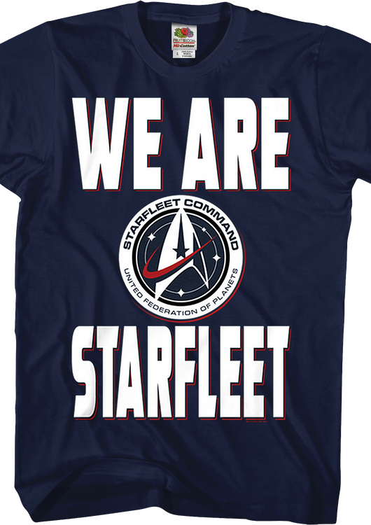 We Are Starfleet Star Trek T-Shirt - main product image