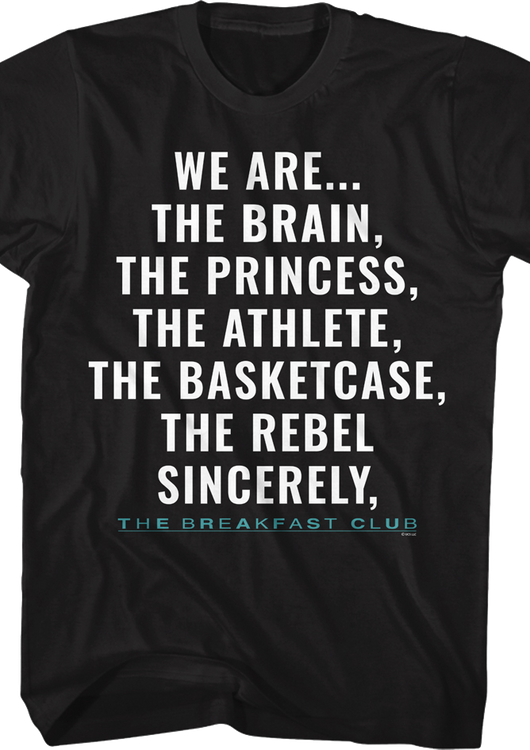We Are The Breakfast Club T-Shirt - main product image