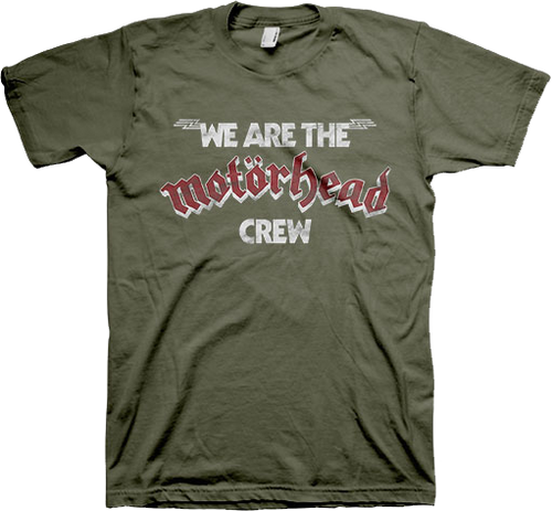 We Are The Motorhead Crew Motorhead T-Shirtmain product image