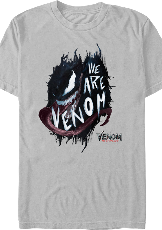 We Are Venom Splattered Venom: The Last Dance Marvel Comics T-Shirt - main product image
