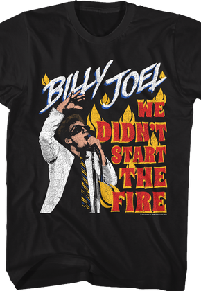We Didn't Start The Fire Billy Joel T-Shirt