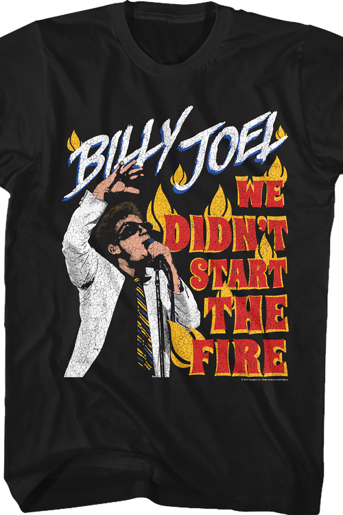 We Didn't Start The Fire Billy Joel T-Shirtmain product image