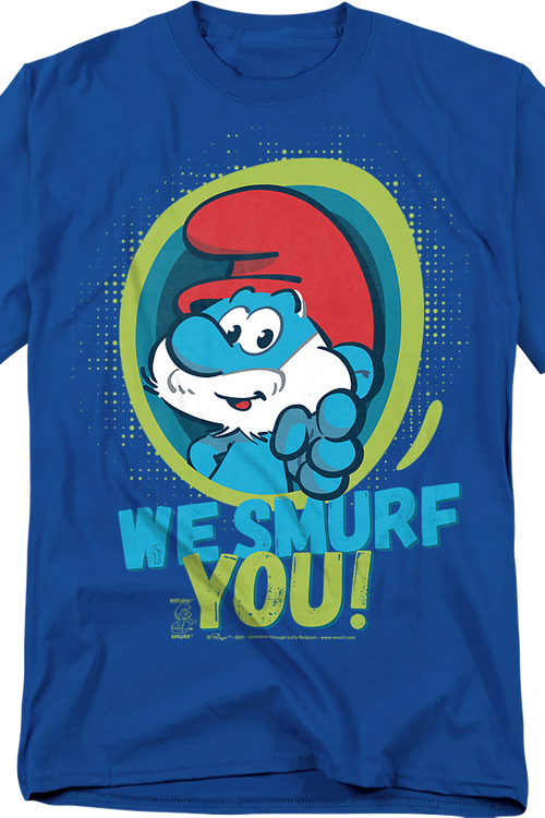 We Smurf You Smurfs T-Shirt - main product image