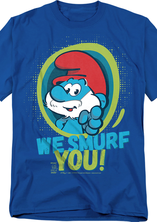 We Smurf You Smurfs T-Shirt - main product image
