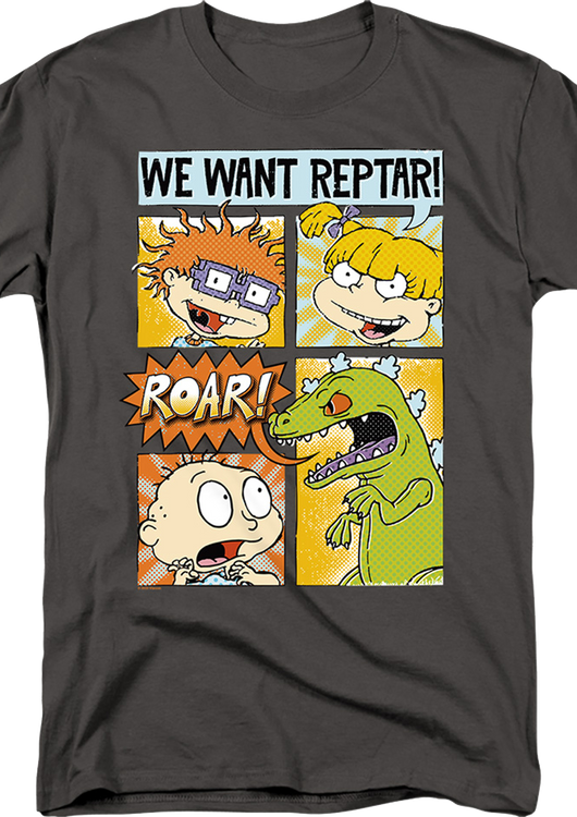 We Want Reptar Rugrats T-Shirt - main product image